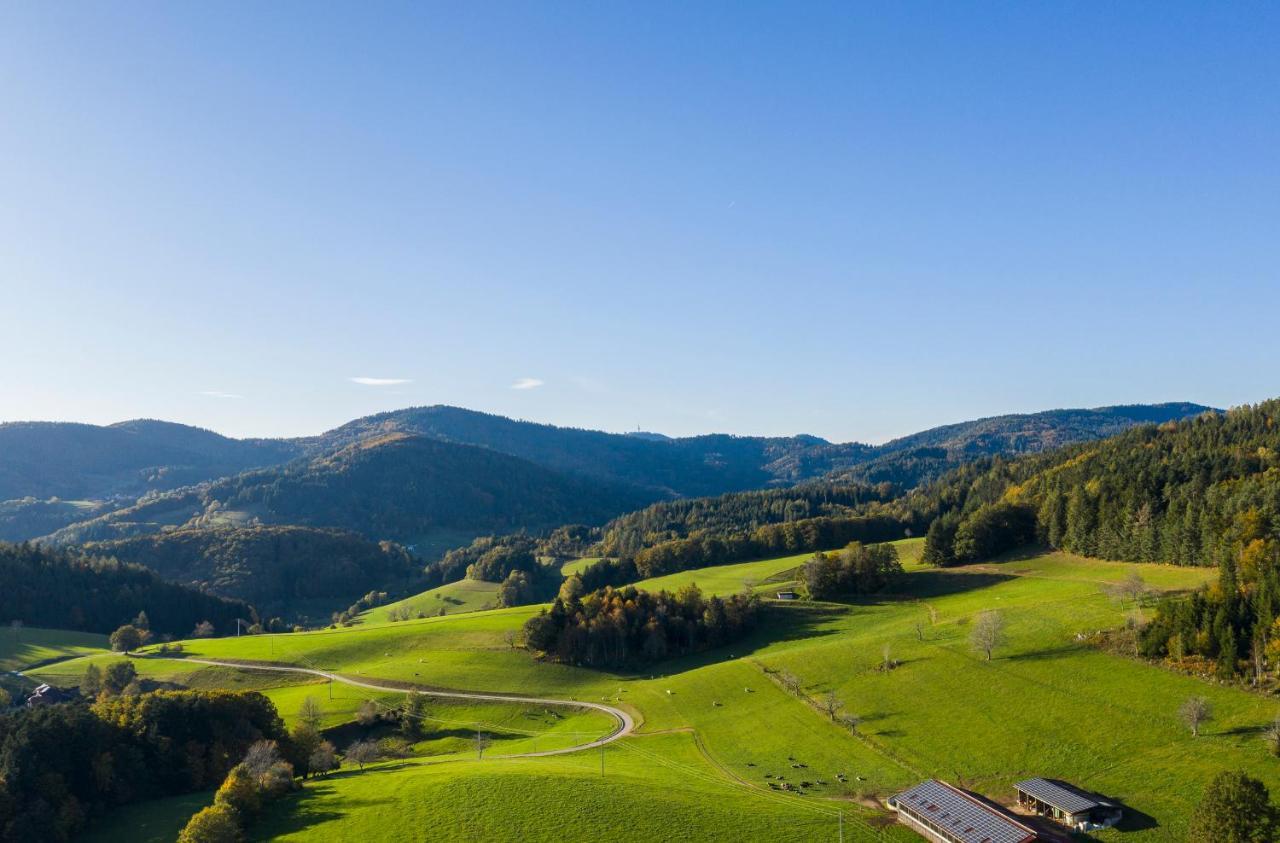 Hotel-Restaurant Sennhuette Im Herzen Des Suedschwarzwalds Kleines Wiesental ภายนอก รูปภาพ